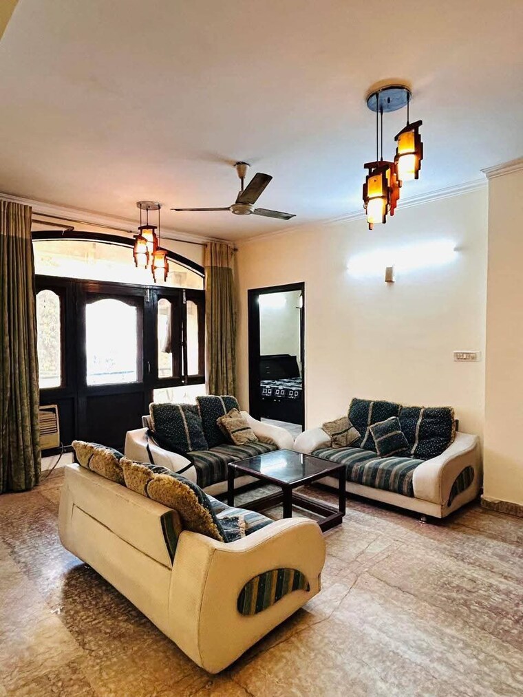 Living Room, saket 2 Bedroom 900 Sq.Ft. Builder Floor In Saket Delhi 9643753