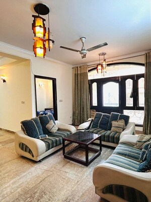 Living Room in 2 BHK Builder Floor at Saket – for Rent