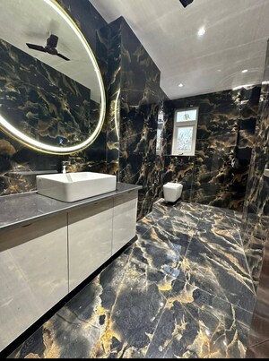 Attached Bathroom in 1 BHK Apartment at Ambience Mall, Sector 24 – for Rent