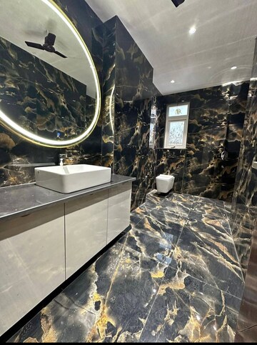 Attached Bathroom in 1 BHK Apartment at Ambience Mall, Sector 24 – for Rent