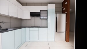 Building Lobby in 2 BHK Apartment at Sobha Dream Gardens, Thanisandra Main Road – for Rent