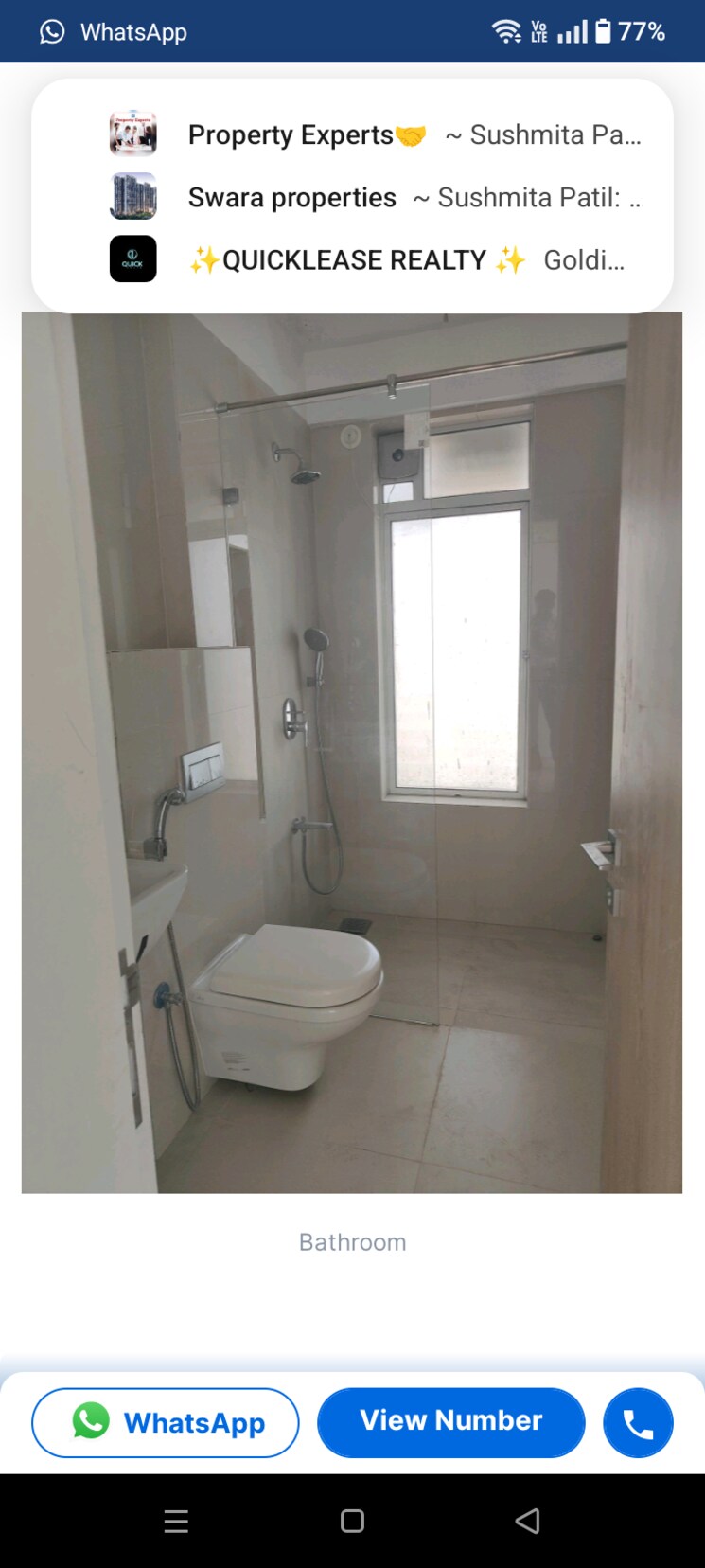 Bathroom, soham-crystal-spires 3 Bedroom 1550 Sq.Ft. Apartment In Thane West Thane 9643680