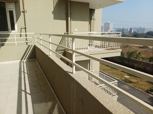 Balcony in 3 BHK Apartment at Pyramid Altia, Sector 70 – for Rent