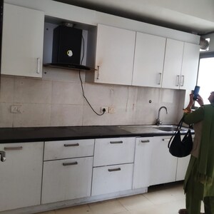 Kitchen in 2 BHK Apartment at Unitech The Residences Gurgaon, Sector 33 – for Rent