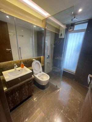 Living Room in 2 BHK Apartment at Raunak Viraj Bliss, Khar West – for Sale