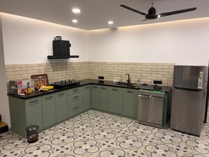 Kitchen in 3 BHK Villa at Porvorim – for Rent