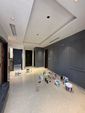 Living Room in 3 BHK Builder Floor at Mahaveer Nagar – for Sale