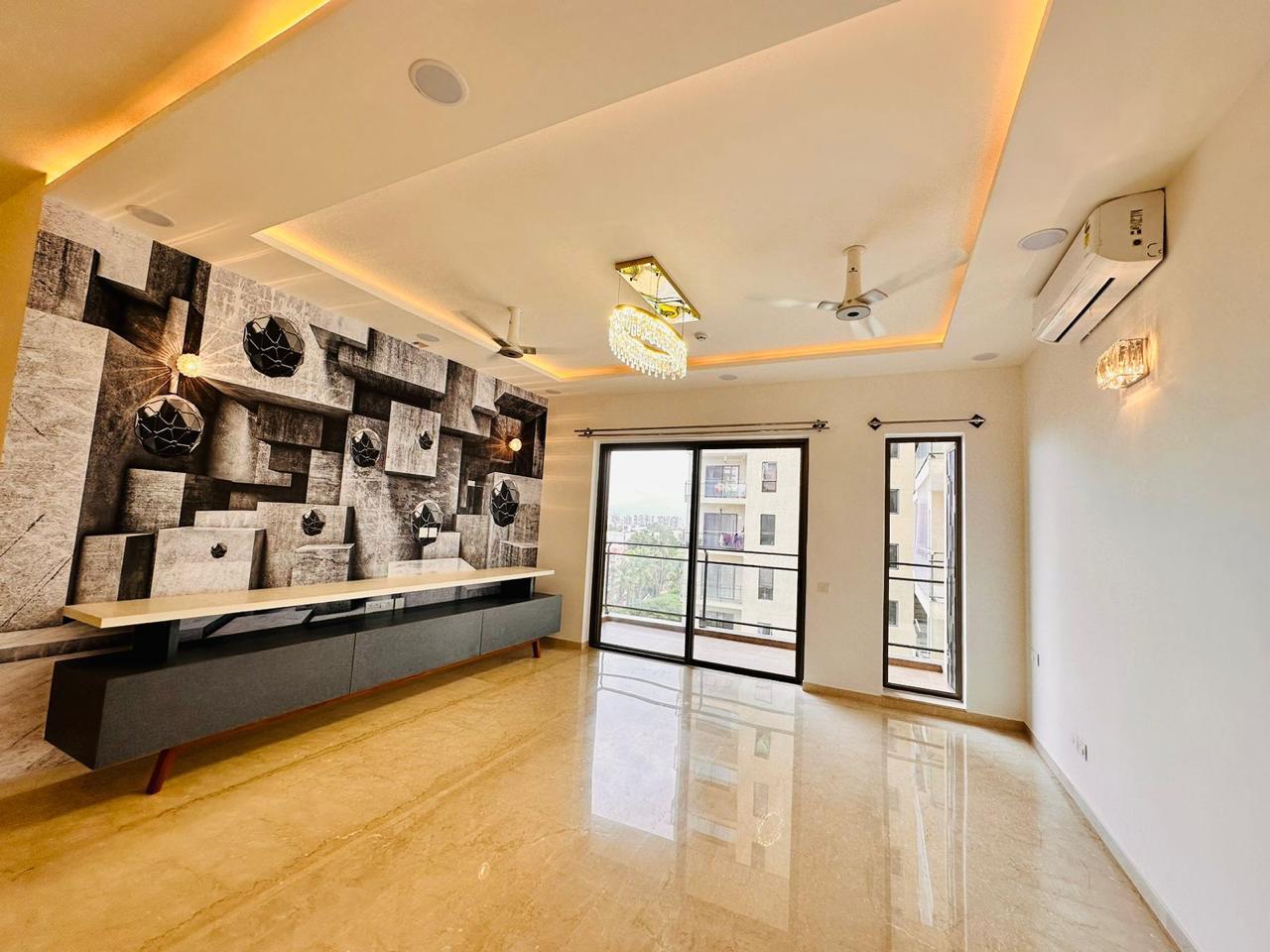 3 BHK + Servant Room Apartment For Rent in Century Ethos