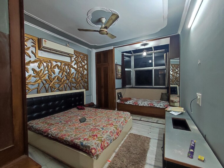 Bedroom, saket 3 Bedroom 1500 Sq.Ft. Apartment In Saket Delhi 9644297