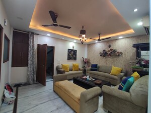 Living Room in 3 BHK Apartment at Saket – for Rent