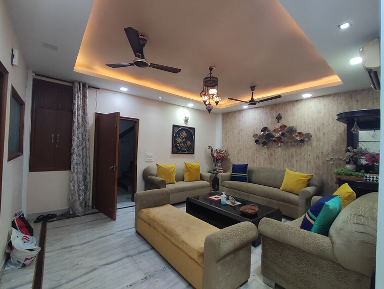 Living Room, saket 3 Bedroom 1500 Sq.Ft. Apartment In Saket Delhi 9644297