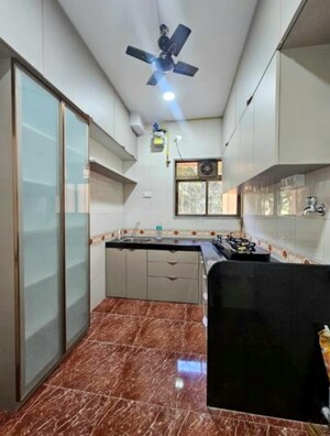 Kitchen in 1 BHK Apartment at Ganga CHS Mulund, Mulund West – for Rent