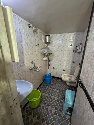 Bathroom in 2 BHK Apartment at Parivar CHS Santacruz West, Santacruz West – for Sale