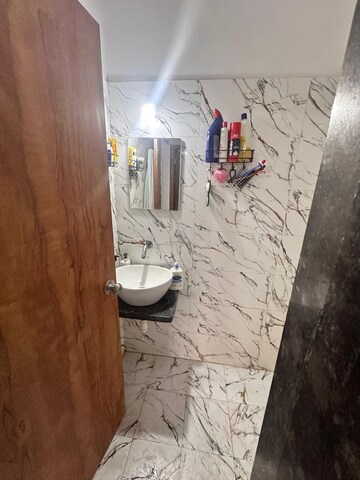 Bathroom in 1 BHK Apartment at Kharadi – for Rent