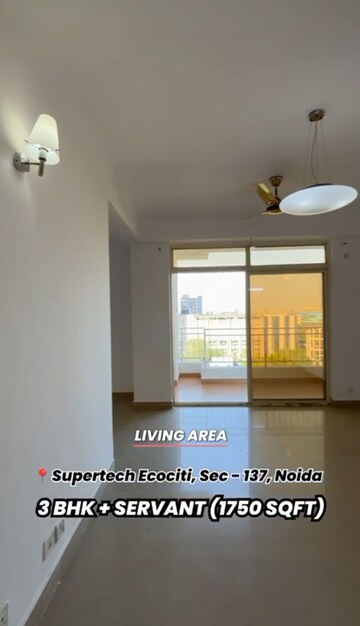 3.5 BHK Apartment For Sale in Supertech Ecociti, Sector 137
