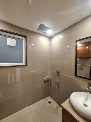 Bathroom in 3 BHK Builder Floor at Palam Vihar – for Rent