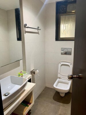 Bathroom in  Office Space at Pranik Chambers, Andheri East – for Rent