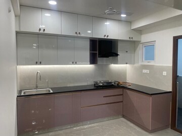 Kitchen in 3 BHK Apartment at Hallmark Skyrena, Narsingi – for Rent