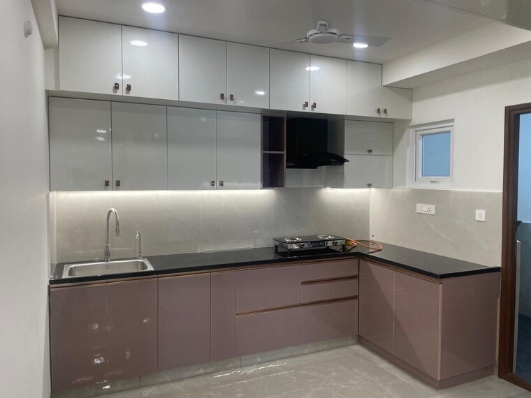 Kitchen, hallmark-skyrena 3 Bedroom 1935 Sq.Ft. Apartment In Narsingi Hyderabad 9644449