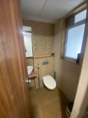 Bathroom in 2.5 BHK Apartment at Lodha Palava City Lakeshore Greens, Dombivli East – for Rent