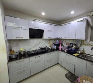 Kitchen in 2 BHK Apartment at Panchsheel Greens II, Sector 16 Greater Noida – for Rent