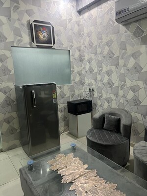 Living Room in Studio Apartment at Motiaz Royal Citi, Ambala Highway – for Rent