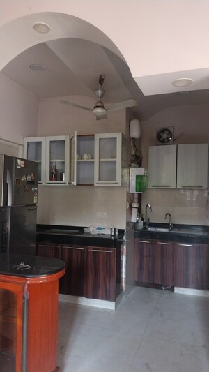 Living Room in 3 BHK Builder Floor at Sheikh Sarai – for Rent
