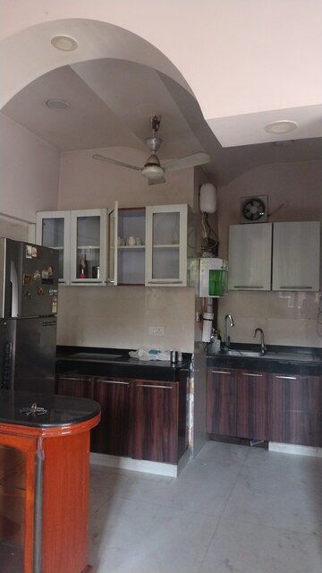 Living Room in 3 BHK Builder Floor at Sheikh Sarai – for Rent