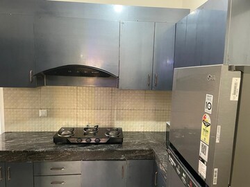 Kitchen in 4 BHK Apartment at Gomti Nagar – for Rent