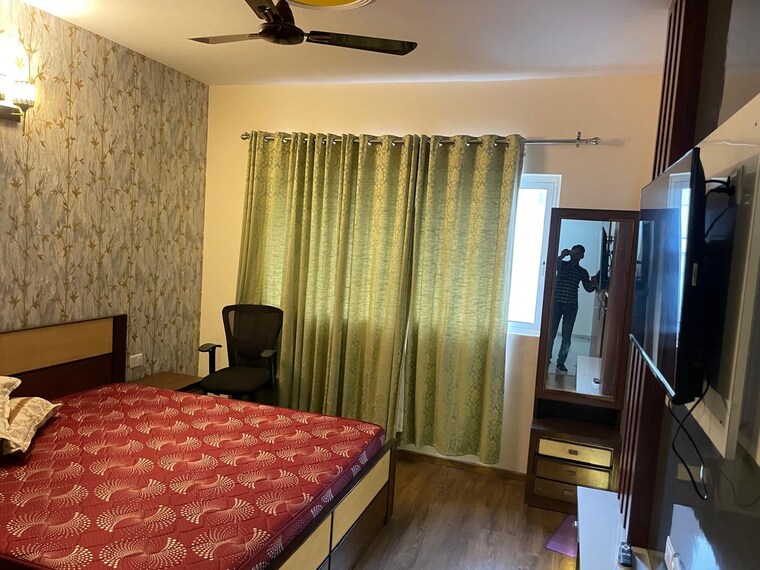 Bedroom, gomti nagar 4 Bedroom 2500 Sq.Ft. Apartment In Gomti Nagar Lucknow 9644733