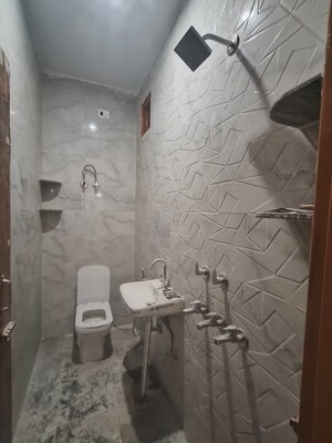 Bathroom in 2 BHK Builder Floor at Dwarka Mor – for Rent