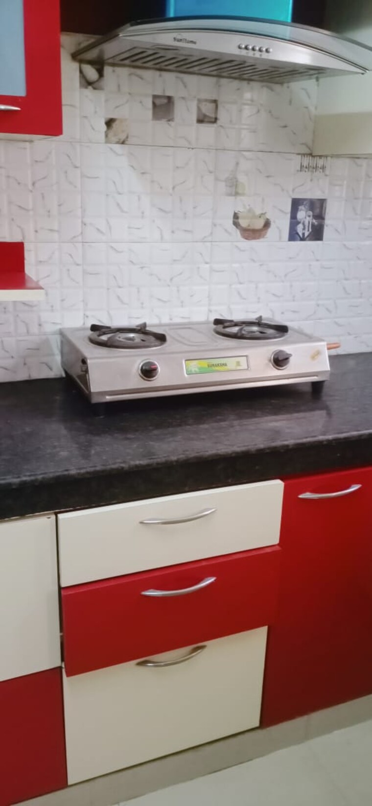 Kitchen, singh-tower 2.5 Bedroom 1000 Sq.Ft. Apartment In Vikas Nagar Lucknow 9644828