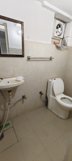 Bathroom in 1 BHK Apartment at Dwarka – for Rent