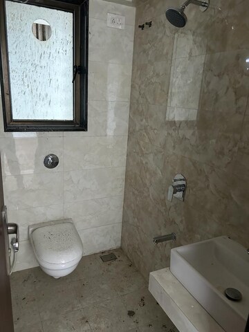 Bathroom in 3 BHK Apartment at Dosti Ambrosia, Wadala East – for Rent