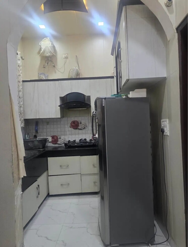 Kitchen, dhakoli 2 Bedroom 900 Sq.Ft. Apartment In Dhakoli Zirakpur 9645134