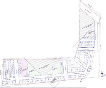  Plot – Map Location View at Waluj - for Sale