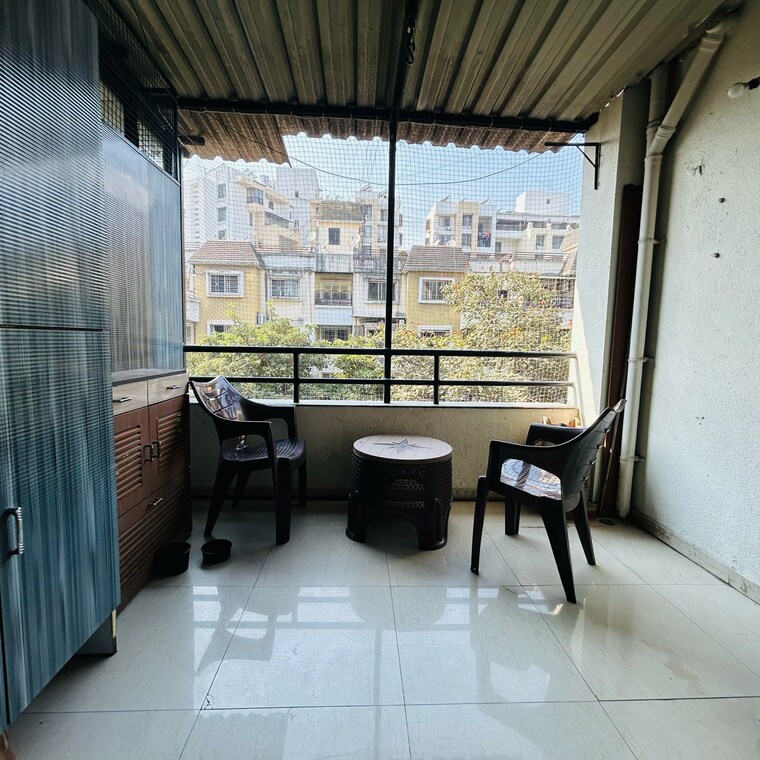 Kitchen, sun-empire 3 Bedroom 1400 Sq.Ft. Apartment In Sun City Pune 9645478