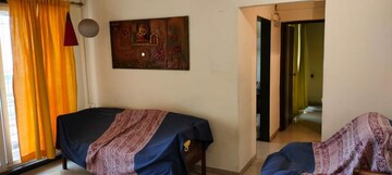 Living Room in 1 BHK Apartment at Bhoomi Trivas CHS Ltd, Kharghar – for Sale