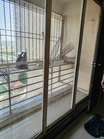 Balcony in 1 BHK Apartment at Bhoomi Trivas CHS Ltd, Kharghar – for Sale