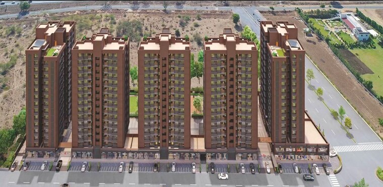 Master Plan, shilaj 3 Bedroom 1700 Sq.Ft. Apartment In Shilaj Ahmedabad 9645536
