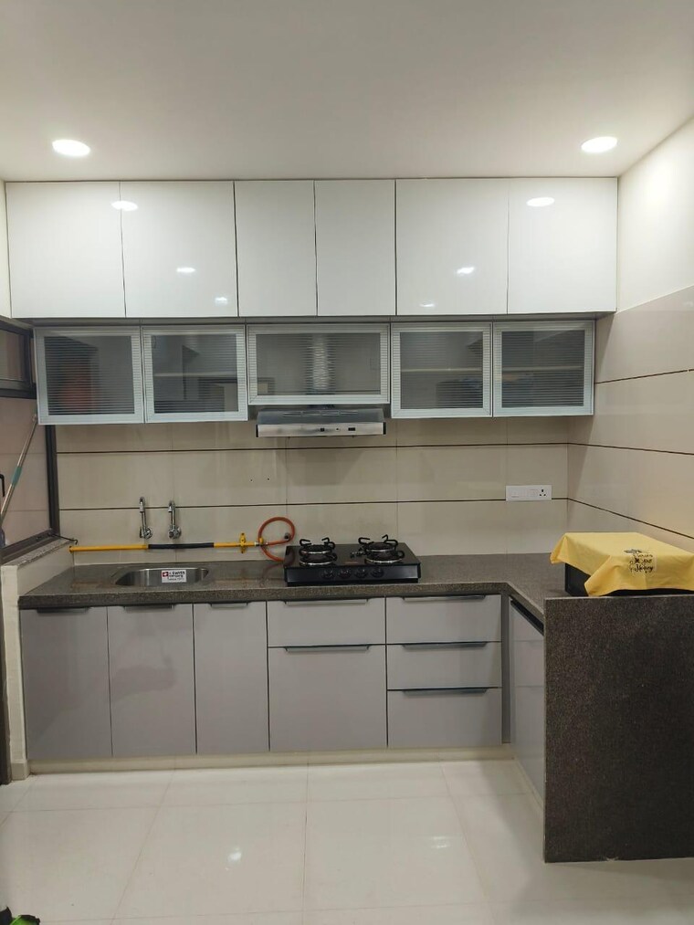Kitchen, shilaj 3 Bedroom 1700 Sq.Ft. Apartment In Shilaj Ahmedabad 9645536