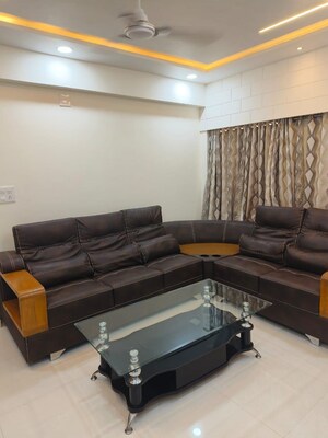 Living Room in 3 BHK Apartment at Shilaj – for Rent