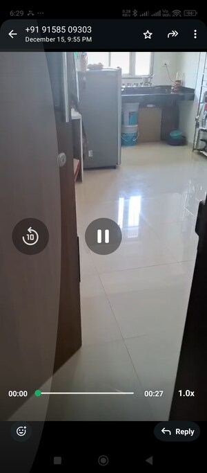 Bathroom in 1 BHK Apartment at Saheel Itrend Life, Wakad – for Rent