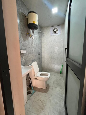 Bathroom in 1 BHK Builder Floor at Saket – for Rent
