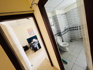 Staircase in 3 BHK Apartment at Rajhans Residency, Sector 1 Greater Noida – for Rent