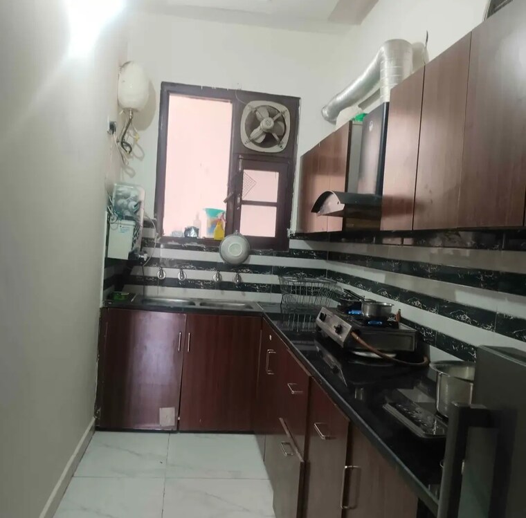 Kitchen, dhakoli 2 Bedroom 950 Sq.Ft. Apartment In Dhakoli Zirakpur 9645600