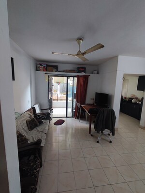 Living Room in 2 BHK Apartment at Vilas Javdeka Prime Heights, Pashan – for Rent