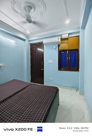 Bedroom in 1 BHK Builder Floor at Saket – for Rent