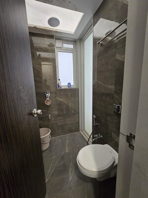 Bathroom in 2 BHK Apartment at Aurum Q Islands, Ghansoli – for Rent