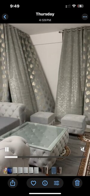 Living Room in 2 BHK Apartment at Signature Global Signum 107, Sector 107 – for Rent